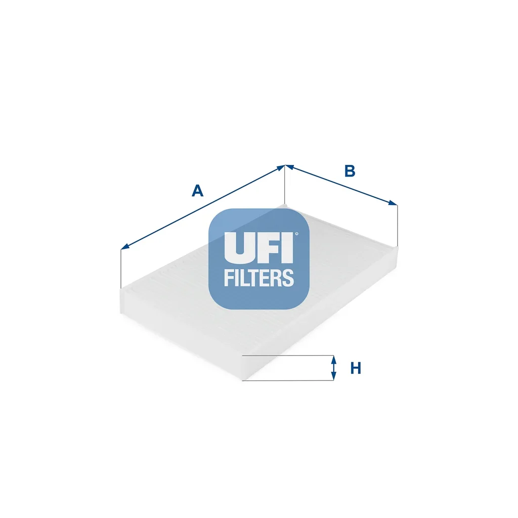 53.038.00 UFI Фильтр, воздух во внутренном пространстве (фото 1)
