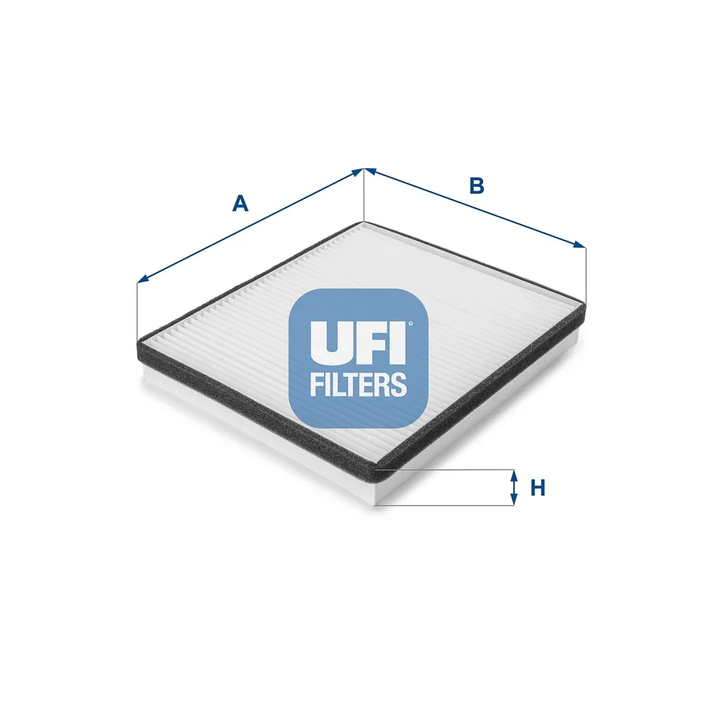 53.057.00 UFI Фильтр, воздух во внутренном пространстве (фото 1)