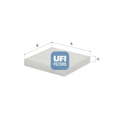 53.160.00 UFI Фильтр, воздух во внутренном пространстве (фото 1)