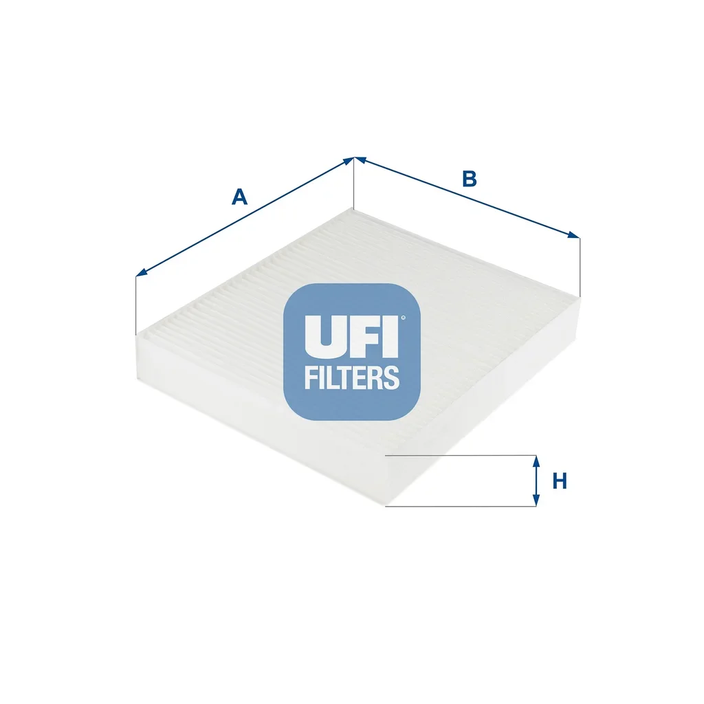 53.254.00 UFI Фильтр, воздух во внутренном пространстве (фото 1)