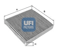 54.105.00 UFI Фильтр, воздух во внутренном пространстве (фото 1)