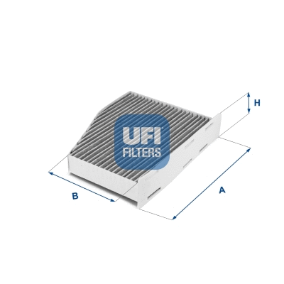 54.124.00 UFI Фильтр, воздух во внутренном пространстве (фото 1)