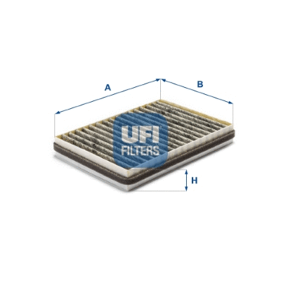 54.322.00 UFI Фильтр, воздух во внутренном пространстве (фото 1)