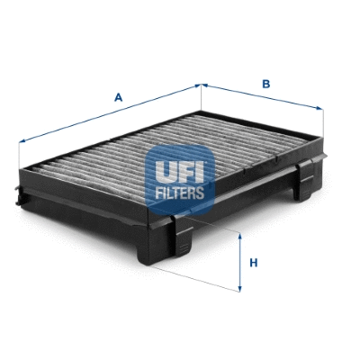 54.351.00 UFI Фильтр, воздух во внутренном пространстве (фото 1)