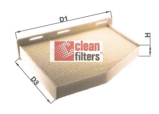NC2132 CLEAN FILTERS Фильтр, воздух во внутренном пространстве (фото 1)
