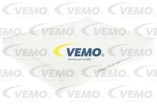 V40-30-1006 VEMO Фильтр, воздух во внутренном пространстве (фото 1)