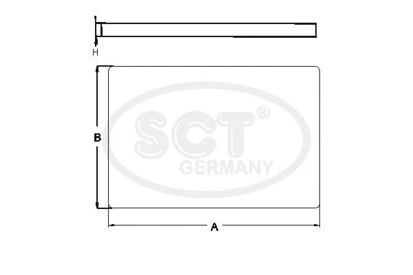 SA 1111 SCT GERMANY Фильтр, воздух во внутренном пространстве (фото 1)