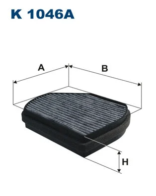 K1046A FILTRON Фильтр, воздух во внутренном пространстве (фото 1)