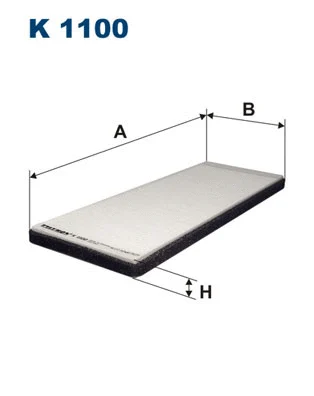 K1100 FILTRON Фильтр, воздух во внутренном пространстве (фото 1)