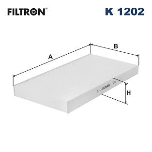 K 1202 FILTRON Фильтр, воздух во внутренном пространстве (фото 1)