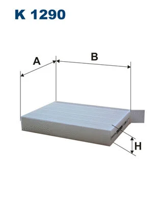 K1290 FILTRON Фильтр, воздух во внутренном пространстве (фото 1)