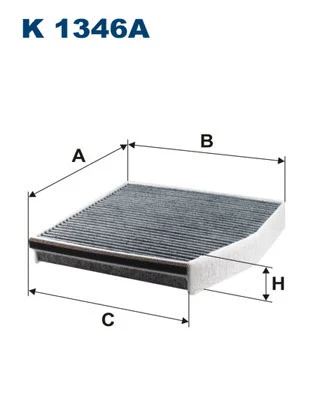K1346A FILTRON Фильтр, воздух во внутренном пространстве (фото 1)