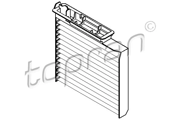 700 462 TOPRAN Фильтр, воздух во внутренном пространстве (фото 1)