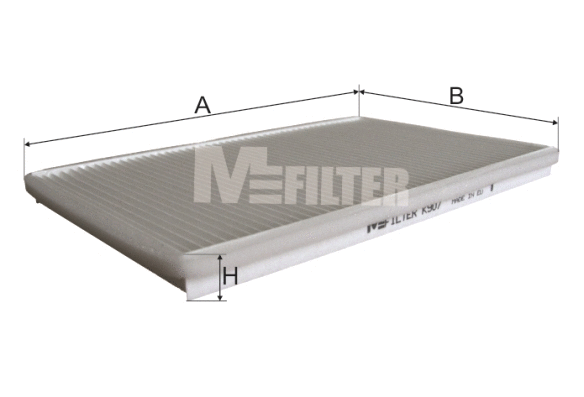 K 907 MFILTER Фильтр, воздух во внутренном пространстве (фото 1)