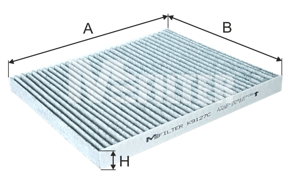 K 9127C MFILTER Фильтр, воздух во внутренном пространстве (фото 1)