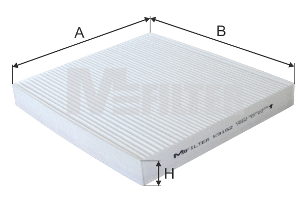 K 9162 MFILTER Фильтр, воздух во внутренном пространстве (фото 1)