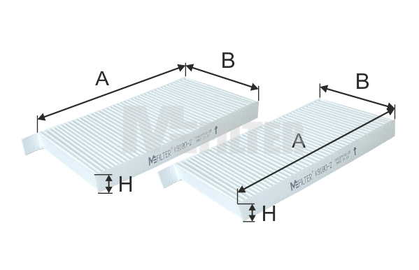 K 9180-2 MFILTER Фильтр, воздух во внутренном пространстве (фото 1)