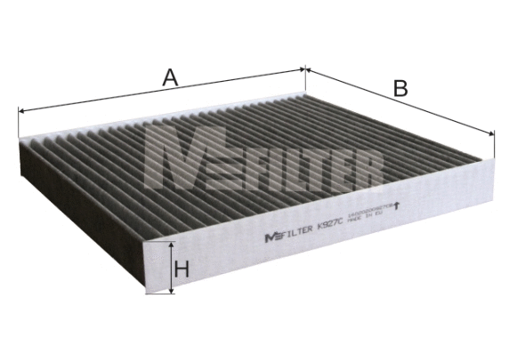 K 927C MFILTER Фильтр, воздух во внутренном пространстве (фото 1)