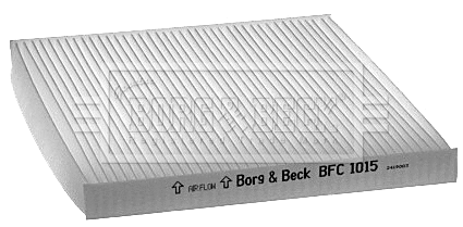 BFC1015 BORG & BECK Фильтр, воздух во внутренном пространстве (фото 1)