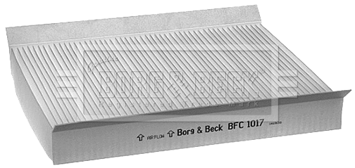 BFC1017 BORG & BECK Фильтр, воздух во внутренном пространстве (фото 1)
