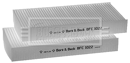 BFC1022 BORG & BECK Фильтр, воздух во внутренном пространстве (фото 1)
