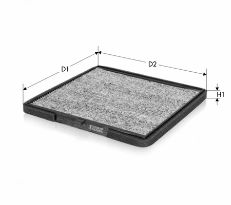 CK20010C TECNECO FILTERS Фильтр, воздух во внутренном пространстве (фото 1)