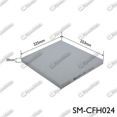 SM-CFH024 SpeedMate Фильтр, воздух во внутренном пространстве (фото 1)