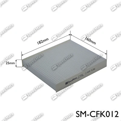 SM-CFK012 SpeedMate Фильтр, воздух во внутренном пространстве (фото 1)