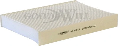 AG 422/1 CF GOODWILL Фильтр, воздух во внутренном пространстве (фото 1)