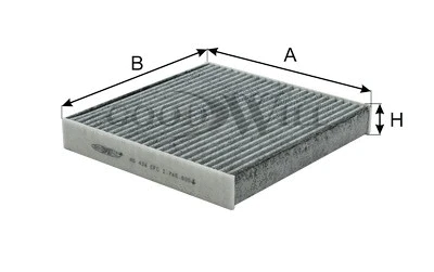 AG 434 CFC GOODWILL Фильтр, воздух во внутренном пространстве (фото 2)