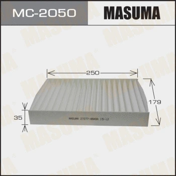 MC-2050 MASUMA Фильтр, воздух во внутренном пространстве (фото 1)
