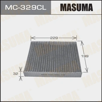 MC-329CL MASUMA Фильтр, воздух во внутренном пространстве (фото 1)