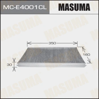 MC-E4001CL MASUMA Фильтр, воздух во внутренном пространстве (фото 1)