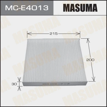 MC-E4013 MASUMA Фильтр, воздух во внутренном пространстве (фото 1)