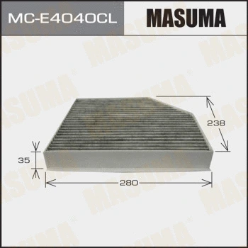 MC-E4040CL MASUMA Фильтр, воздух во внутренном пространстве (фото 1)