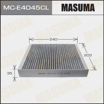 MC-E4045CL MASUMA Фильтр, воздух во внутренном пространстве (фото 1)