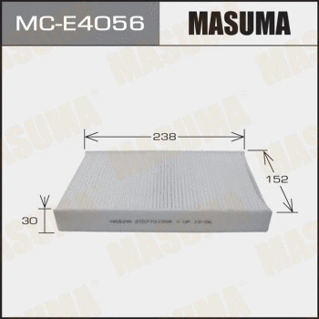 MC-E4056 MASUMA Фильтр, воздух во внутренном пространстве (фото 1)