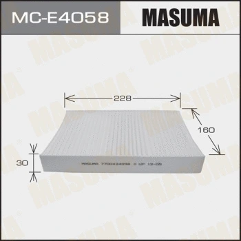MC-E4058 MASUMA Фильтр, воздух во внутренном пространстве (фото 1)