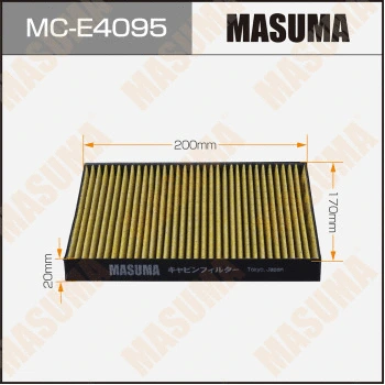 MC-E4095 MASUMA Фильтр, воздух во внутренном пространстве (фото 1)