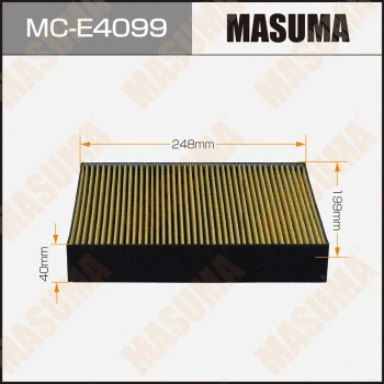MC-E4099 MASUMA Фильтр, воздух во внутренном пространстве (фото 1)