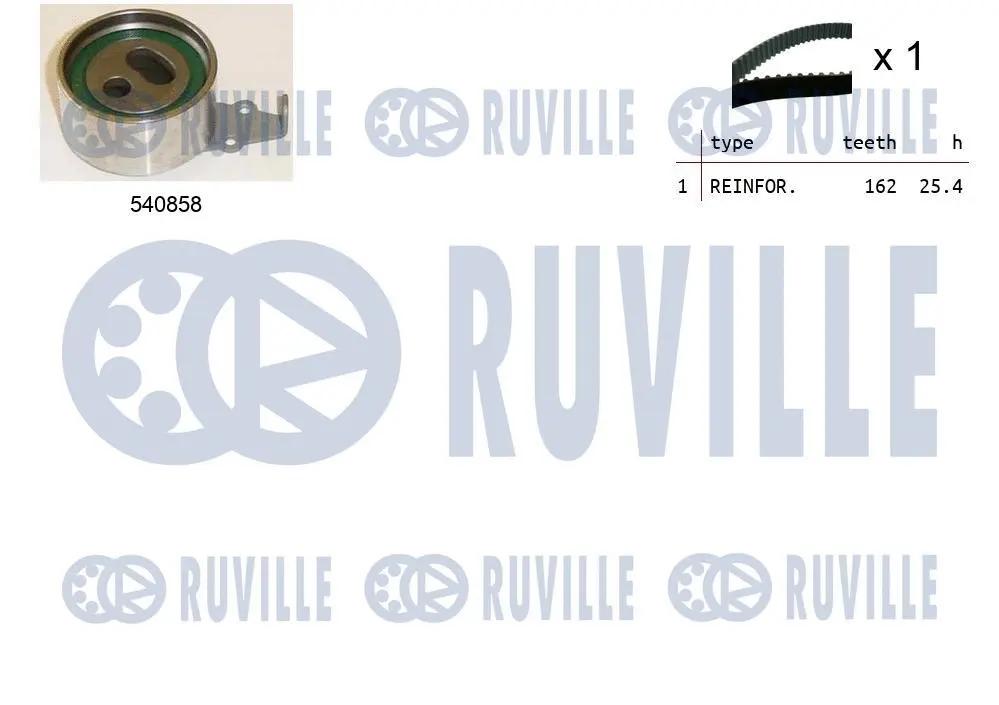 550439 RUVILLE Комплект ремня ГРМ (фото 1)