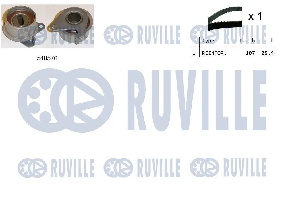 550454 RUVILLE Комплект ремня ГРМ (фото 1)