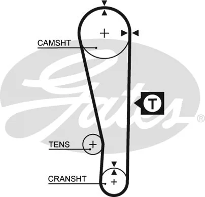 K015274XS GATES Комплект ремня ГРМ (фото 1)