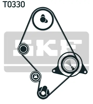 VKMA 91124 SKF Комплект ремня ГРМ (фото 1)