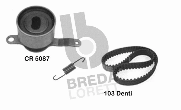 KCD0175 BREDA LORETT Комплект ремня ГРМ (фото 1)