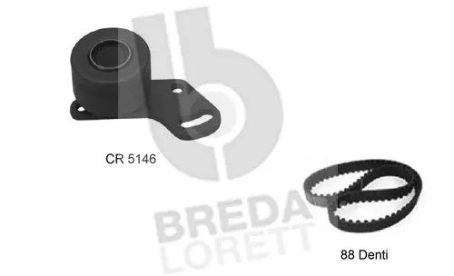 KCD0192 BREDA LORETT Комплект ремня ГРМ (фото 1)