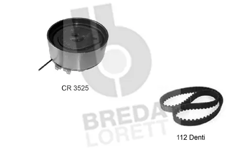 KCD0221 BREDA LORETT Комплект ремня ГРМ (фото 1)