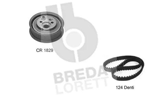 KCD0274 BREDA LORETT Комплект ремня ГРМ (фото 1)