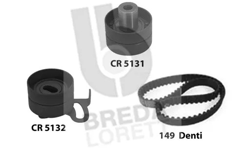KCD0303 BREDA LORETT Комплект ремня ГРМ (фото 1)