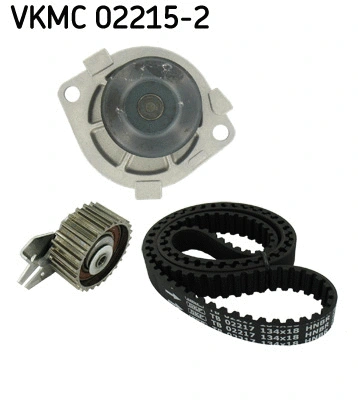 VKMC 02215-2 SKF Водяной насос + комплект зубчатого ремня (фото 2)